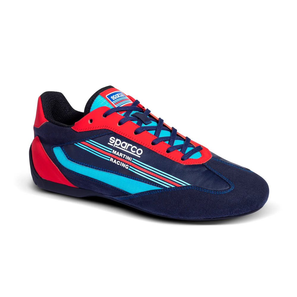 Sparco Martini Racing S-Drive sneaker 2 Lage Sparco S-Drive in Martini Racing heritage-kleuren, tweede foto