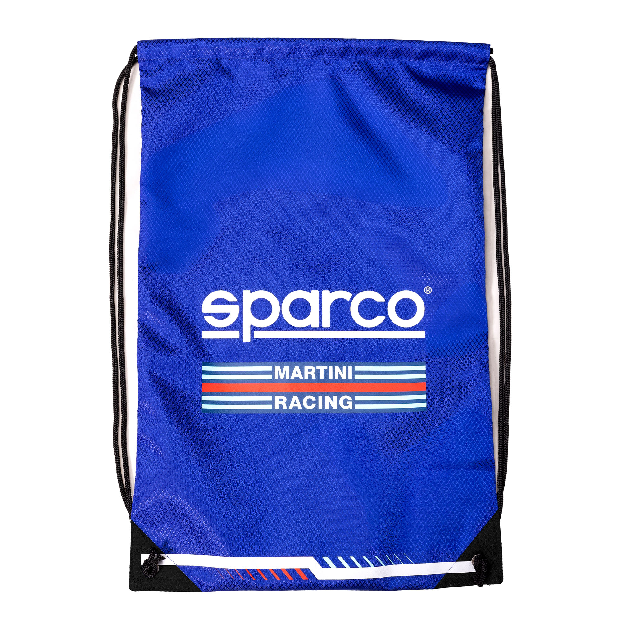 Sparco Martini Racing drawstring bag 1 Sparco Martini Racing sportsack in blauw met trekkoord