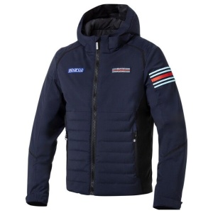Martini Racing winterjas van Sparco in marineblauw