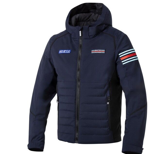 Sparco Martini Racing winterjas 1 Martini Racing winterjas van Sparco in marineblauw