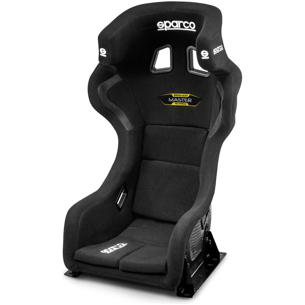 Sparco Master Advanced kuipstoel met carbon buitenlaag volgens FIA 8855-2021