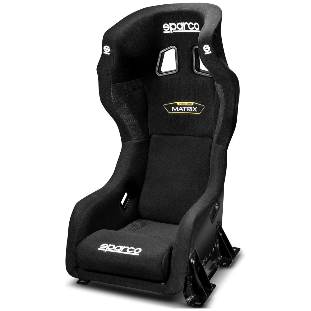 Sparco Matrix kuipstoel volgens FIA 8855-2021 met semi-transparante lak