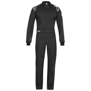 Sparco One overall SFI in zwart met blauw