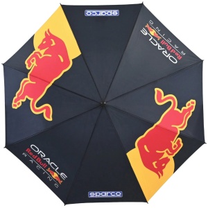 Red Bull Racing paraplu van Sparco in matte Oracle Red Bull Racing-livery