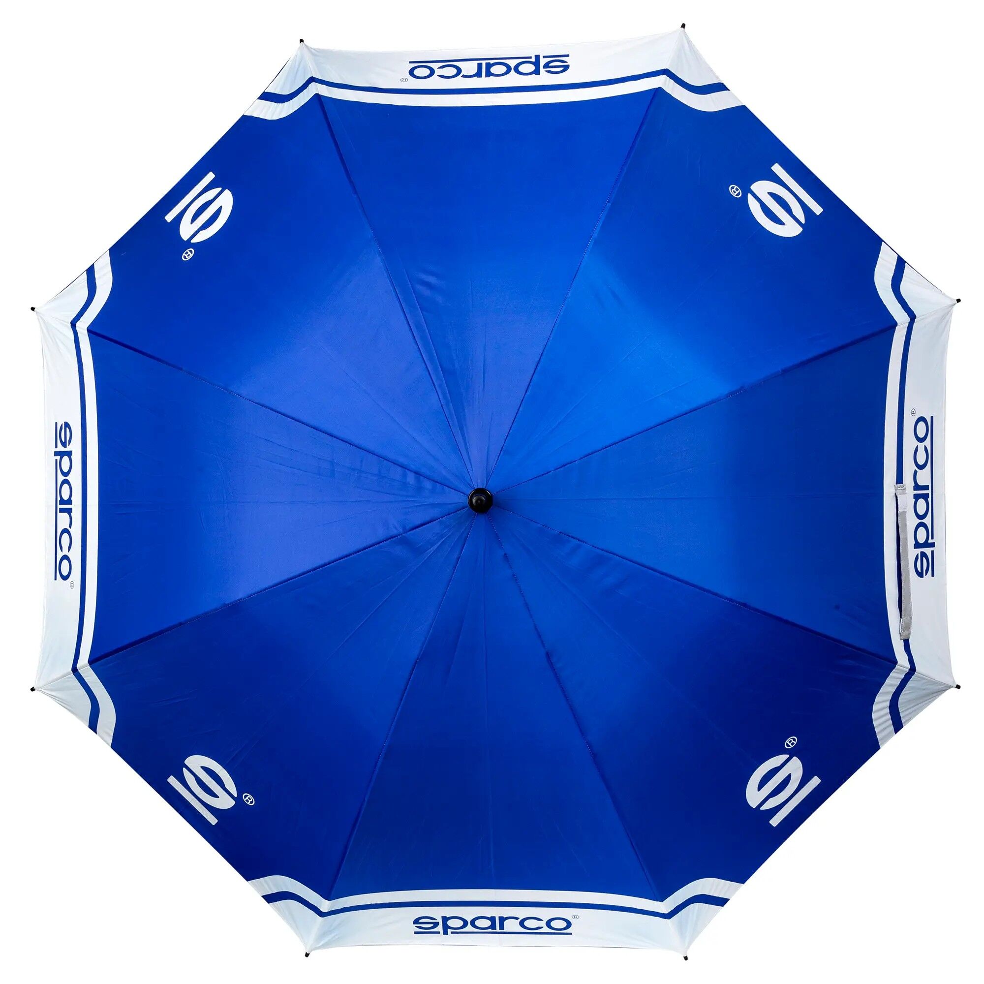Sparco automatic umbrella 1 Geopende Sparco paraplu met logo's
