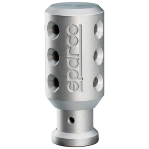 Sparco Piuma pookknop van aluminium in zilver titanium