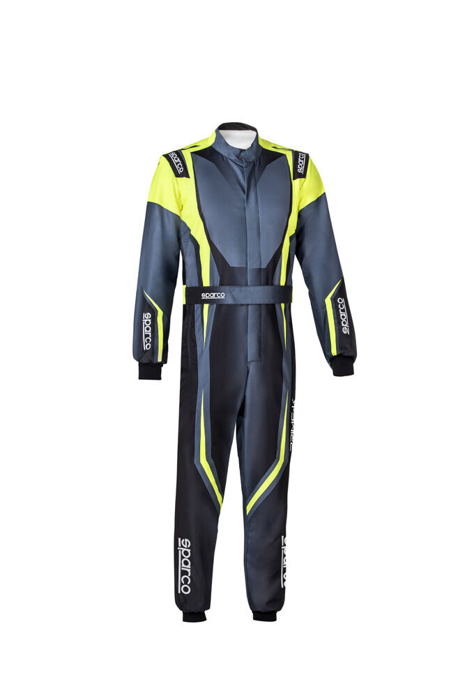 Sparco Prime-K Advanced kartoverall 1 Sparco Prime-K Advanced kartoverall zwart met geel