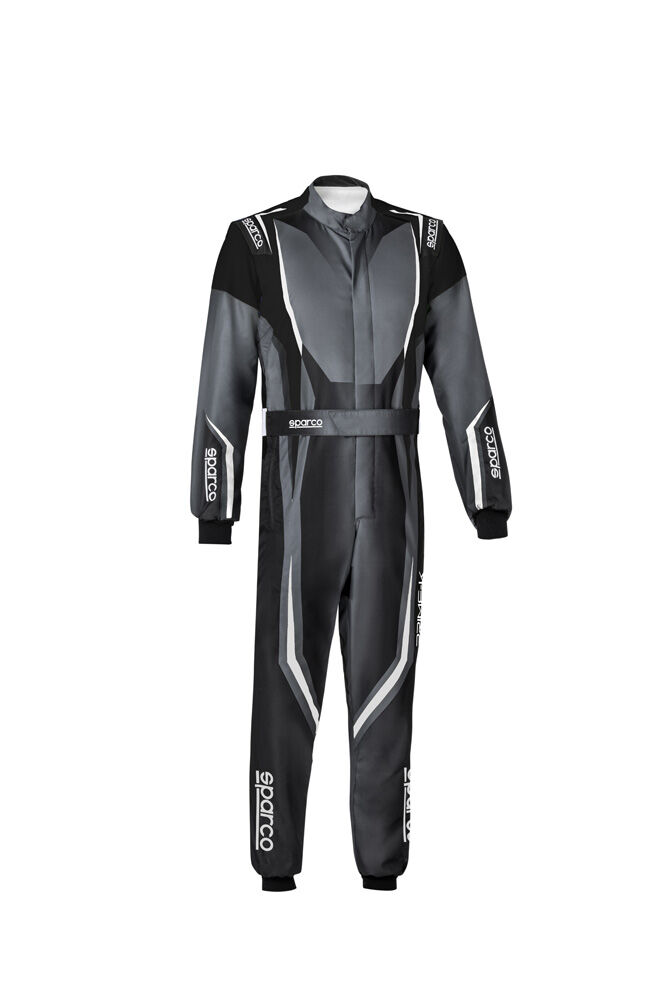 Sparco Prime-K Advanced kartoverall 3 Sparco Prime-K Advanced kartpak zwart met grijs