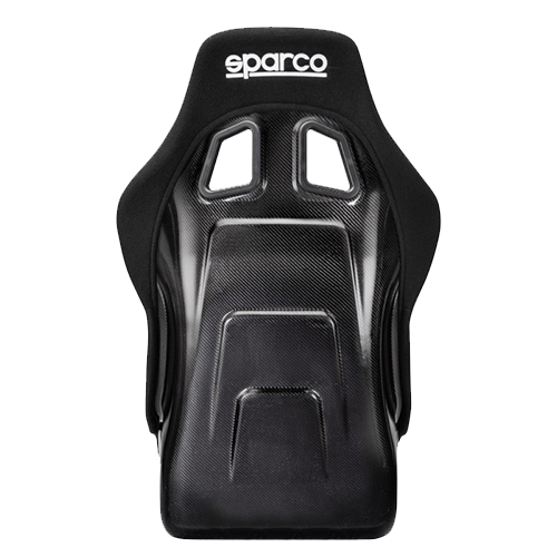 Baquet de course Sparco QRT-C FIA 5 Achterkant van de carbon schaal van de Sparco QRT-C