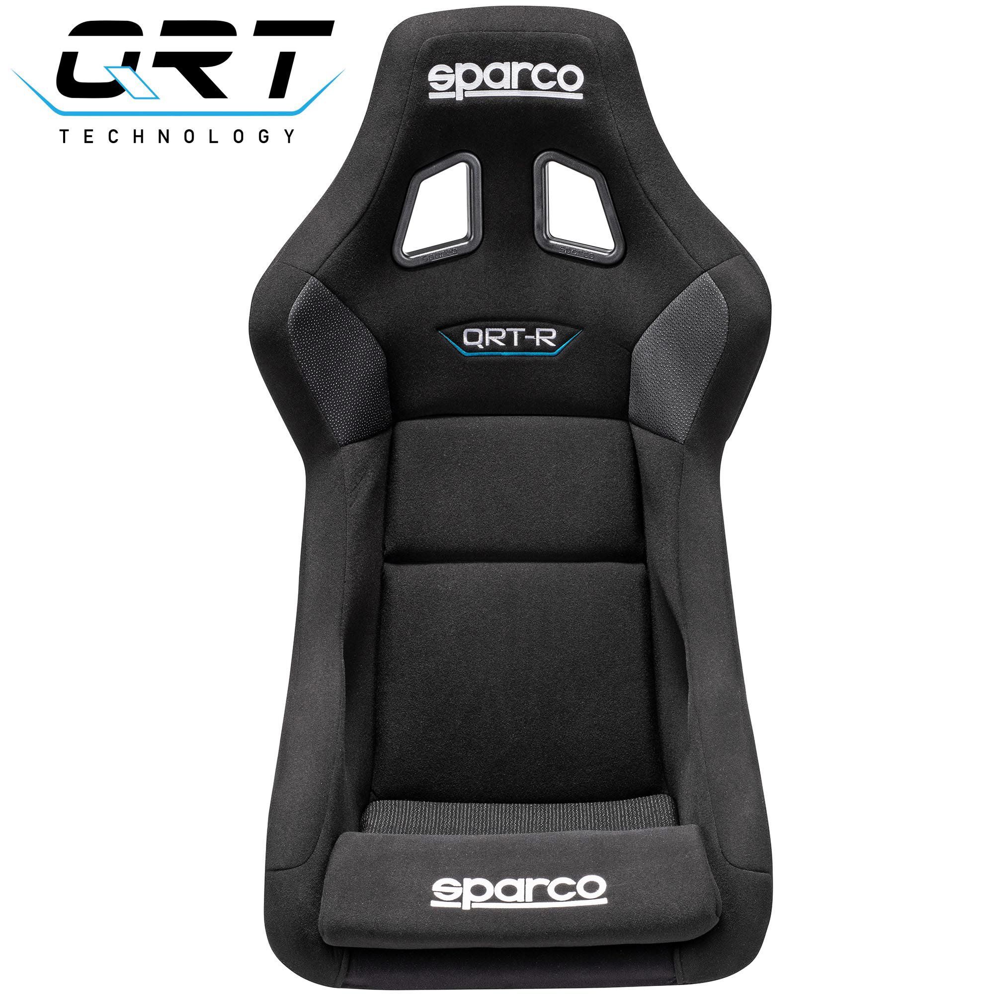 Sparco QRT-R FIA racing seat 2 Vooraanzicht van de smalle Sparco QRT-R racestoel