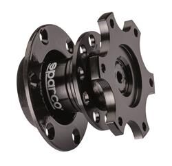 Quick release Sparco 6x70 pour moyeu Sparco 1 Sparco quick release 6x70 voor montage op een standaard Sparco-naaf