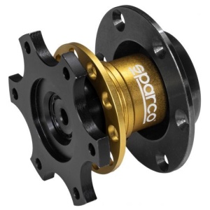 Sparco quick release FIA van hard geanodiseerd CNC-aluminium