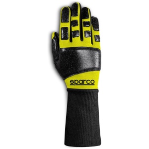 Sparco R-Meca FIA monteurshandschoenen in geel