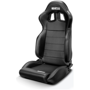 Sparco R100 Sky sportstoel met kunstlederen bekleding