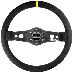Sparco R215 race stuur met suède grip en twee spaken