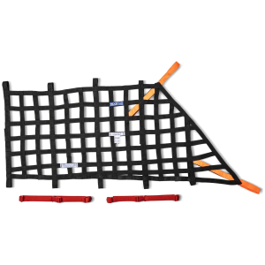 Sparco raamnet T-Series in zwart, 100 x 50 cm met klittenband