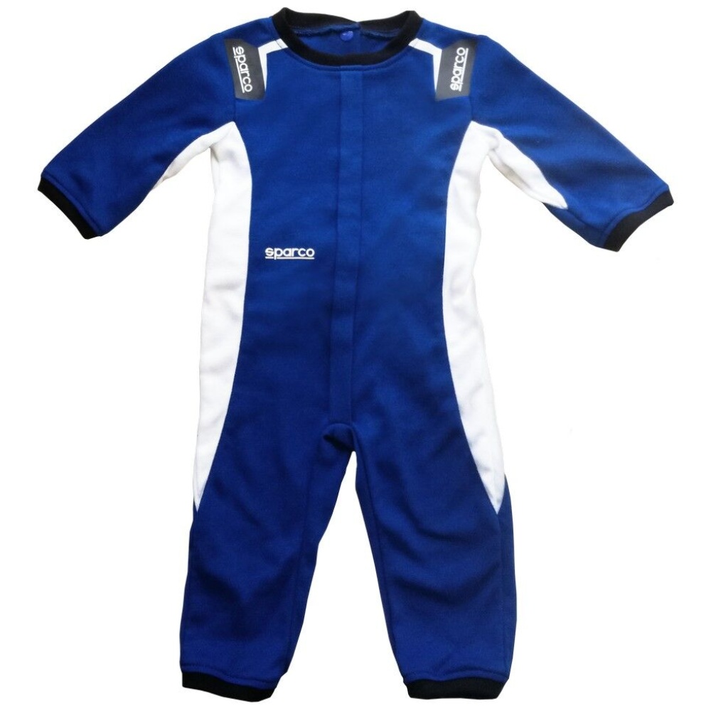 Sparco Racing baby slaappakje in racepakstijl met logo's