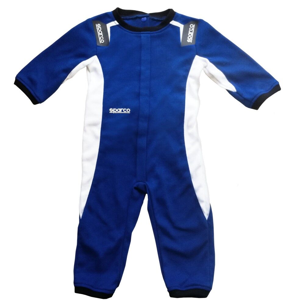 Pyjama bébé Sparco Racing 1 Sparco Racing baby slaappakje in racepakstijl met logo's