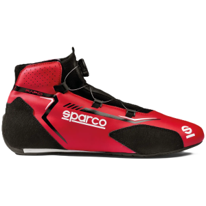 Sparco Rapid Rotor raceschoenen in zwart en grijs met draaiknop
