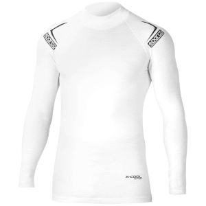 Witte Sparco RW-10 Shield onderkleding set met shirt en broek