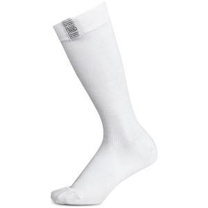 Sparco RW-7 Delta sokken in wit met geribbelde elastische delen