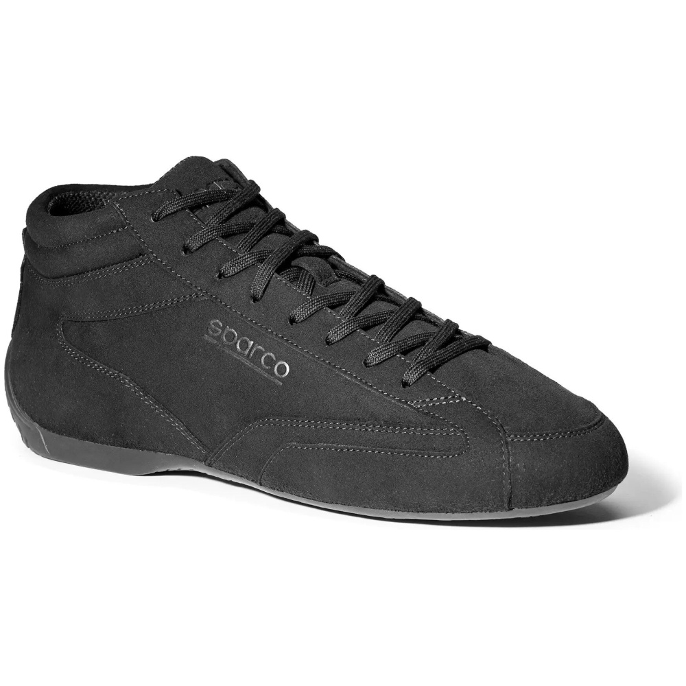 S-Drive Mid Suede sneaker van Sparco in zwart