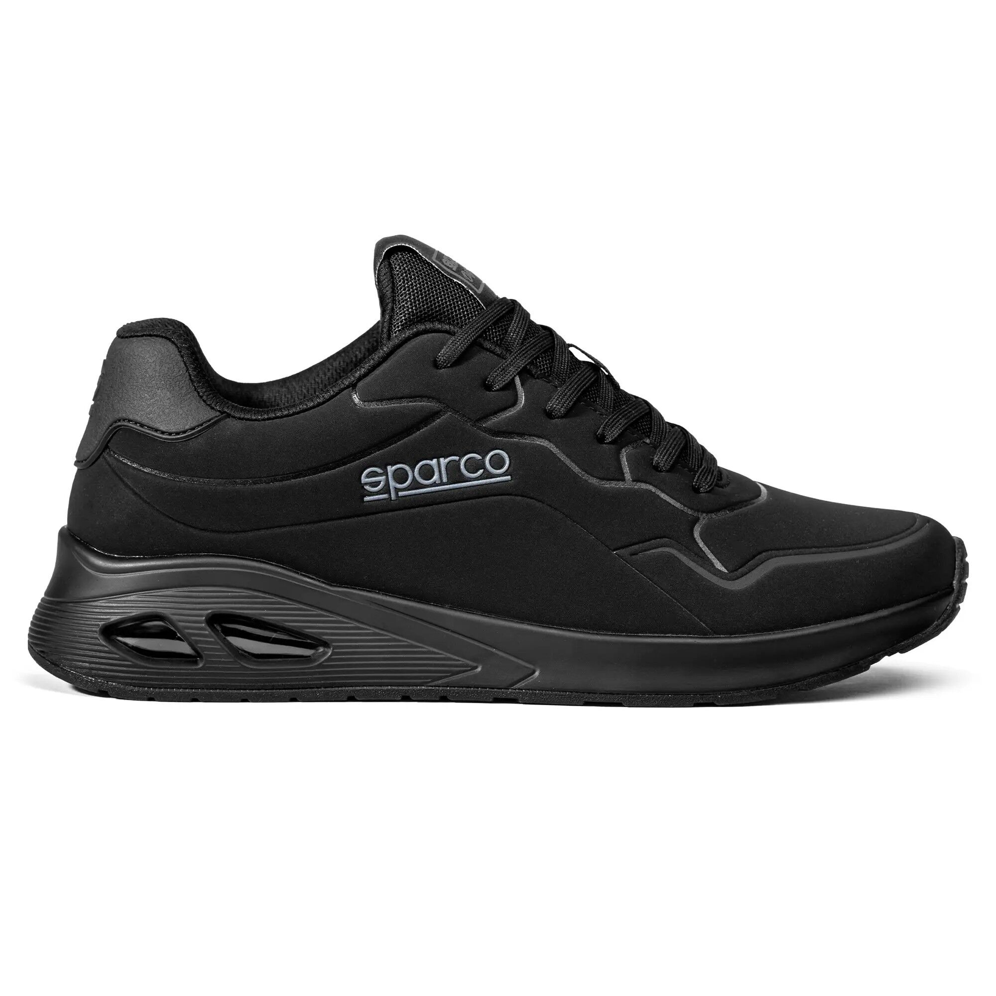 Sparco S-Light Darkstar werkschoen O2 1 S-Light Darkstar werkschoen van Sparco in zwart microvezel