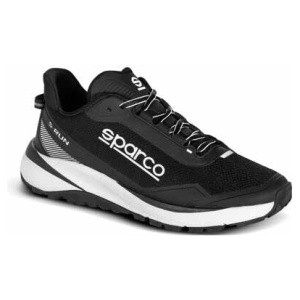 Sparco S-Run sneakers in zwart, motorsport geinspireerde schoen