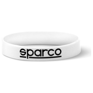 Sparco siliconen armband in vijf kleuren met Sparco-logo