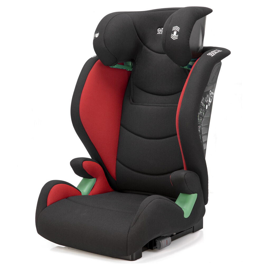 Sparco SK2000I child seat 3 Rode uitvoering van de Sparco SK2000I autostoel voor kinderen