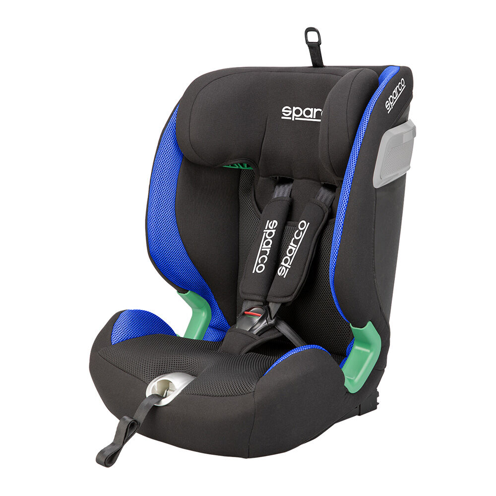 Siège enfant Sparco SK5000I 2 Blauwe Sparco SK5000I autostoel van voren gezien