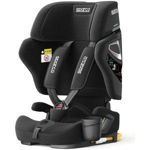 Sparco SK8000I kinderzitje in zwart met 5-puntsgordel en ISOFIX