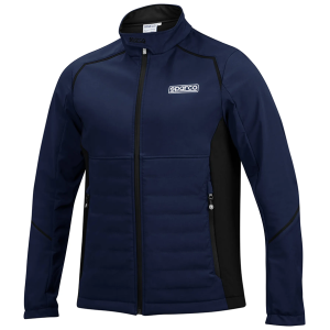 Sparco softshell jas met fleecevoering en magnetische neksluiting