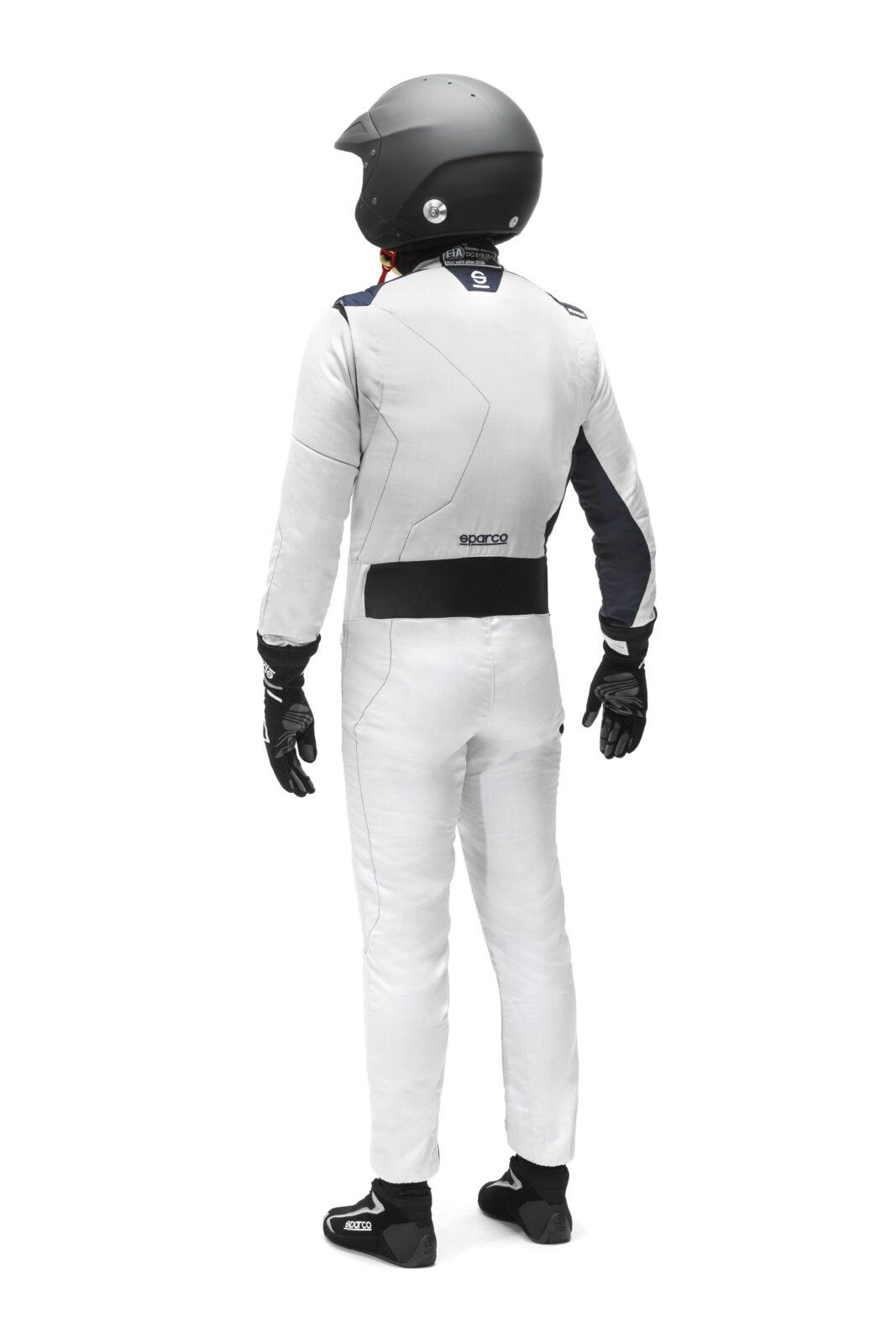 Sparco Sprint ASY Advanced FIA racing suit 2 Sprint ASY Advanced R584 racepak van Sparco, volledig aanzicht