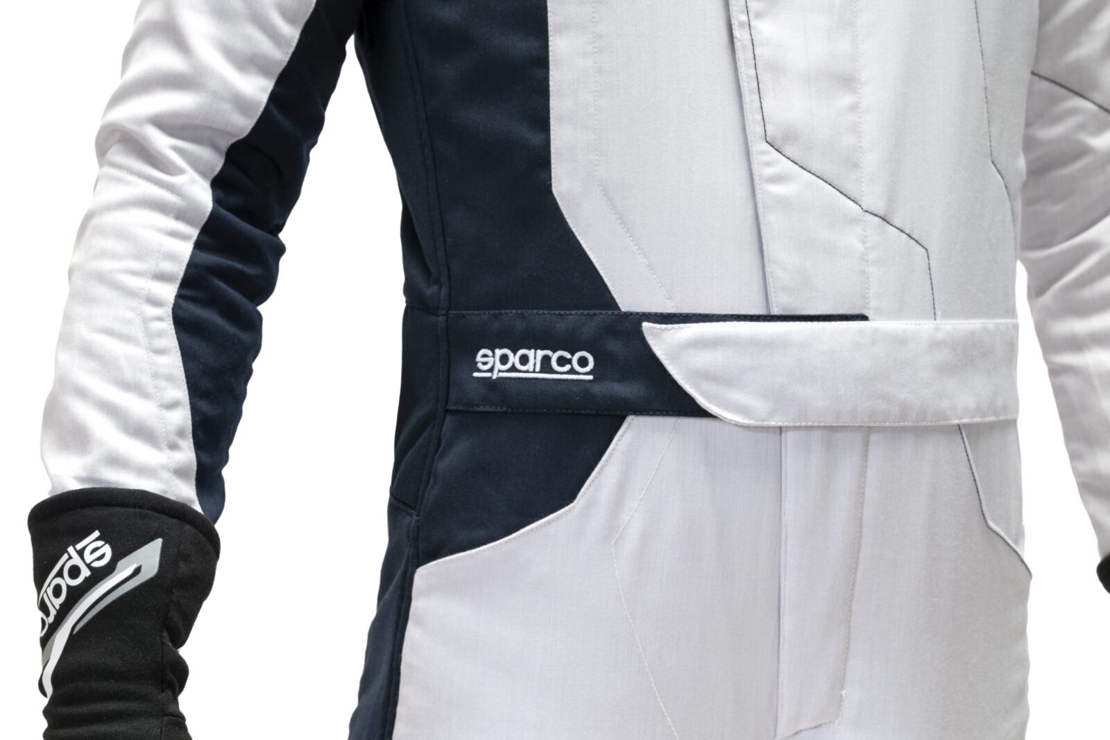 Sparco Sprint ASY Advanced FIA racing suit 3 Sparco Sprint ASY Advanced racepak, zijaanzicht