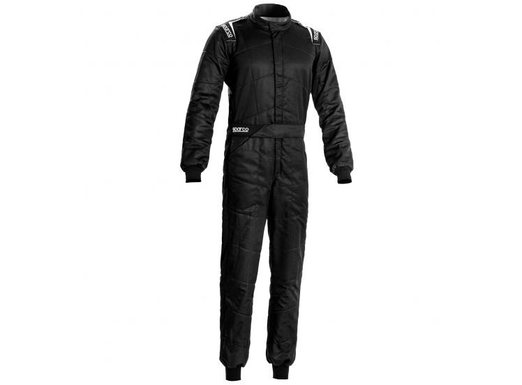 Sparco Sprint FIA racing suit 4 Volledig zwarte Sparco Sprint 2-laags overall, extra aanzicht