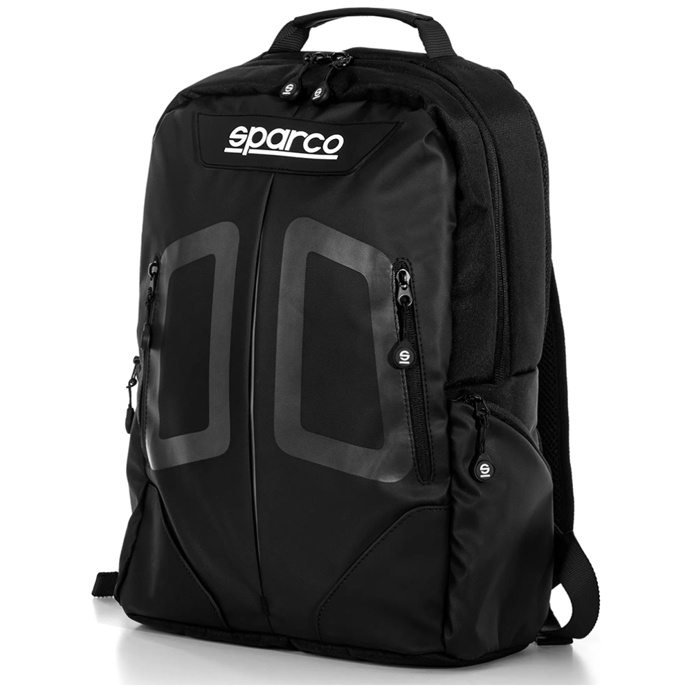 Sparco Stage rugzak in zwart, vooraanzicht