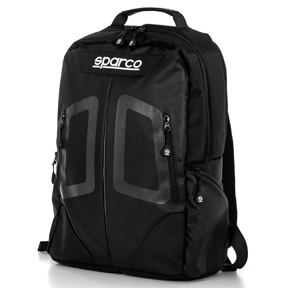 Sac à dos Sparco Stage 1 Sparco Stage rugzak in zwart, vooraanzicht