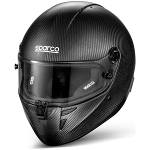Sparco Stealth KF Carbon karthelm in carbon en zwart