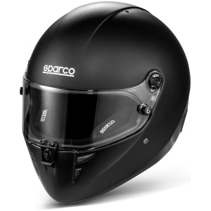 Sparco Stealth KF karthelm in matzwart
