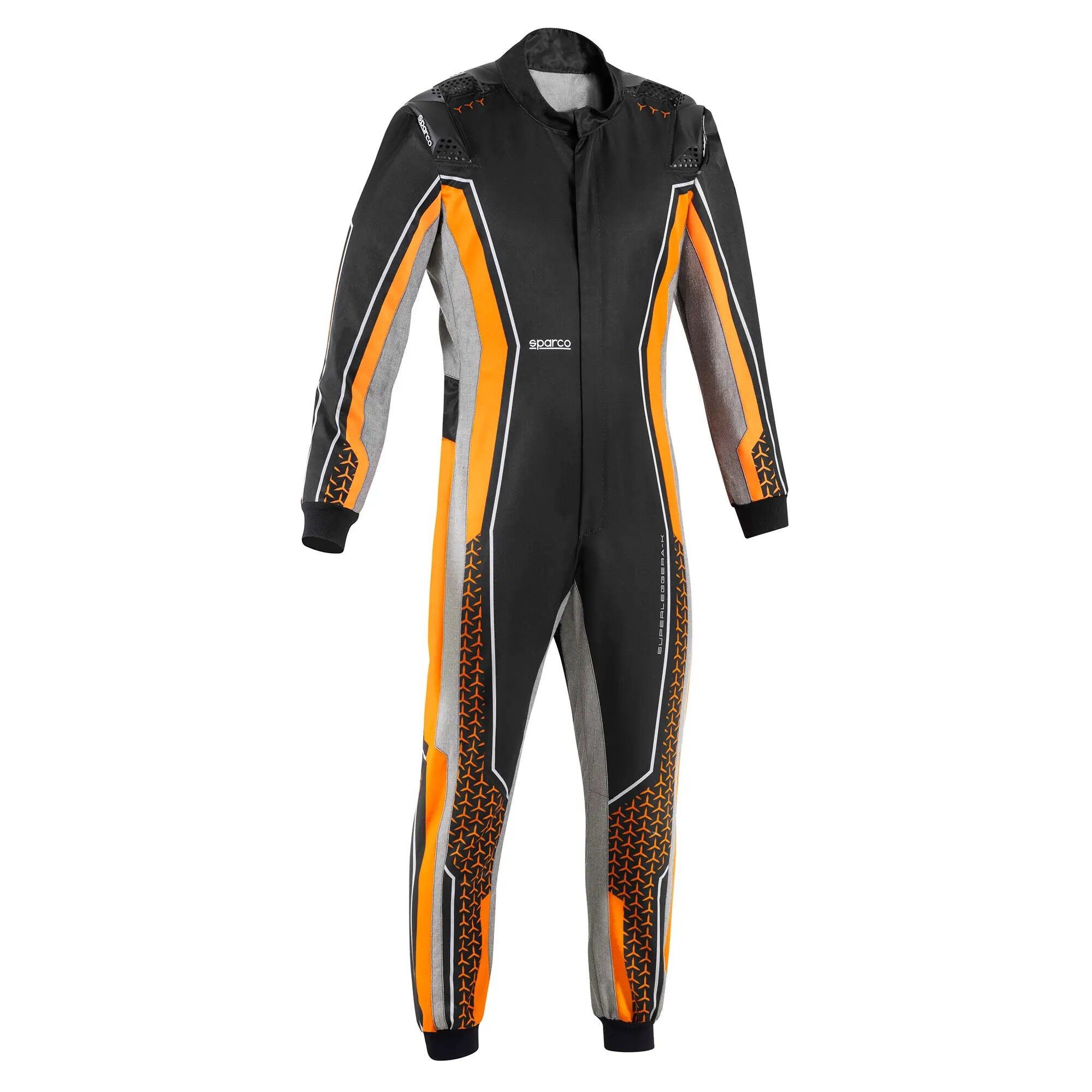 Sparco Superleggera-K kartoverall 1 Sparco Superleggera-K kartoverall zwart met rood