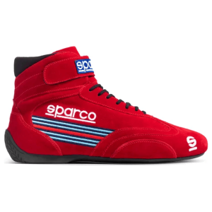 Sparco Top Martini Racing raceschoenen in blauw met geborduurde Martini-strepen