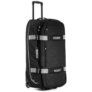Sparco Tour trolley in zwart met rood en uittrekbare handgreep