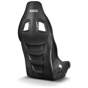 Sparco Ultra Carbon kuipstoel met dubbele schaal in koolstofvezel