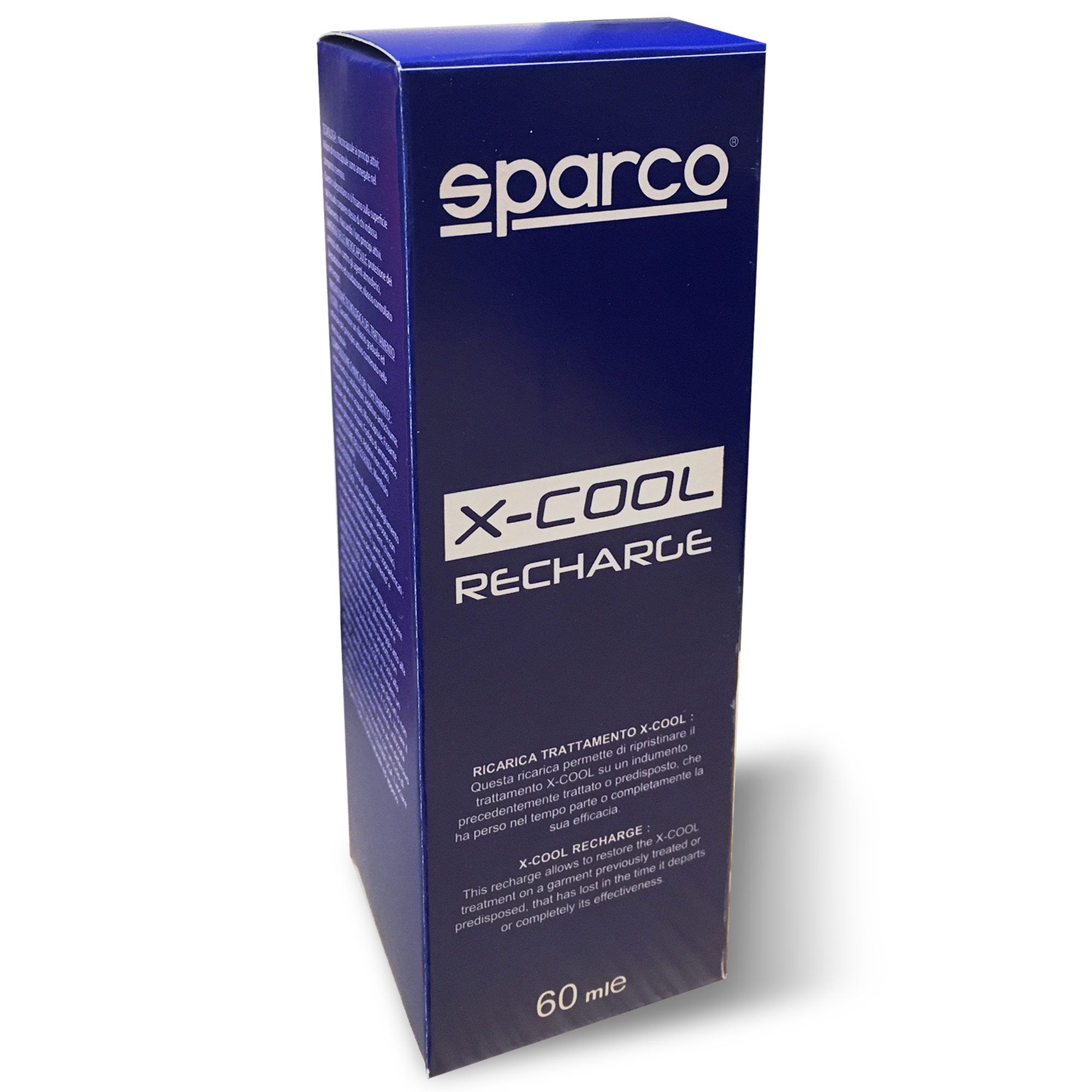Sparco X-Cool refill 1 Sparco X-Cool navulling om de verkoelende behandeling van racekleding te herladen