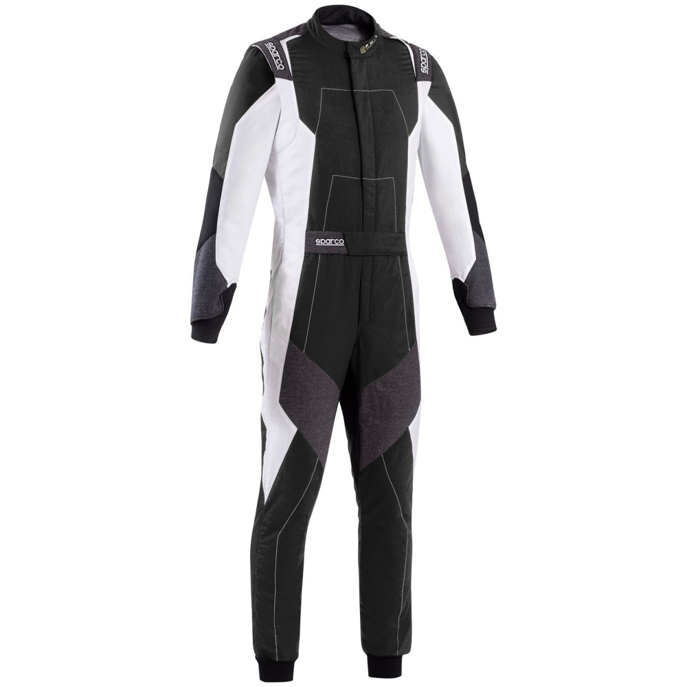 Sparco X-Light Full Efficiency race overall in zwart met wit