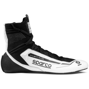 Sparco X-Light Plus raceschoenen in wit met zwart