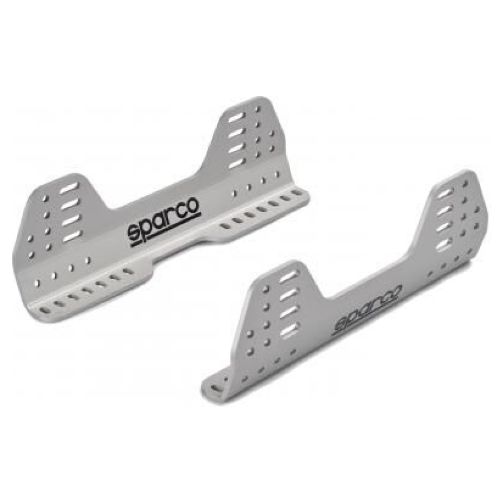Sparco zijbevestiging aluminium, set van twee geanodiseerde delen