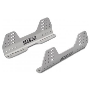 Sparco zijbevestiging aluminium, set van twee geanodiseerde delen