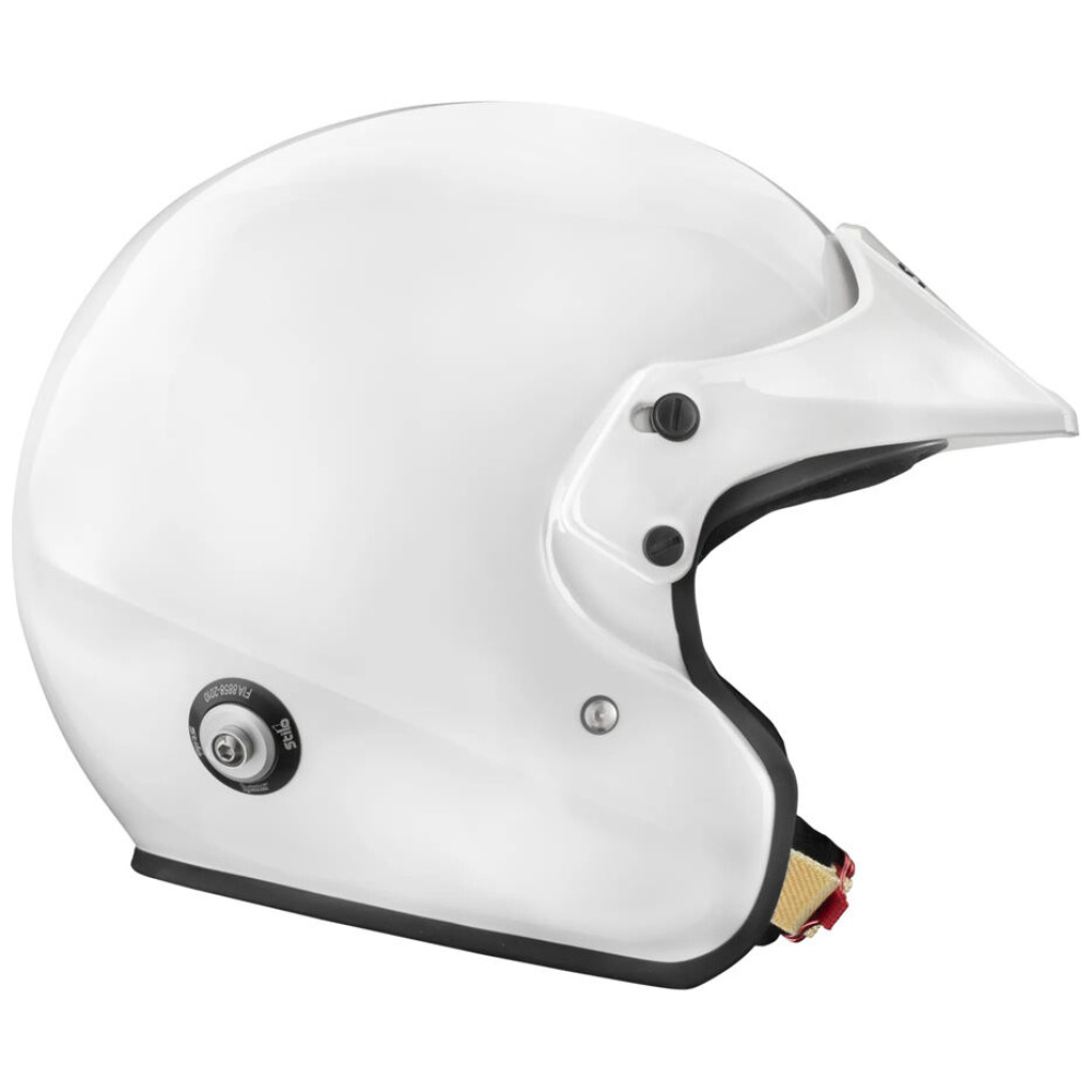 Stilo Sport Jet open face helm met witte schaal en klep
